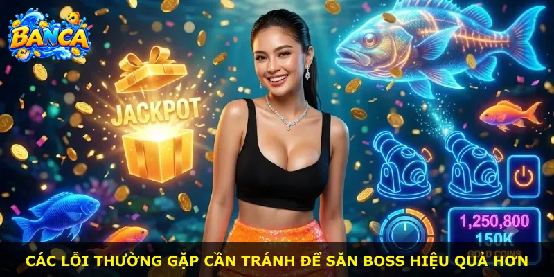 Các lỗi thường gặp cần tránh để săn boss hiệu quả hơn