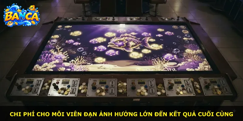 Chi phí cho mỗi viên đạn ảnh hưởng lớn đến kết quả cuối cùng