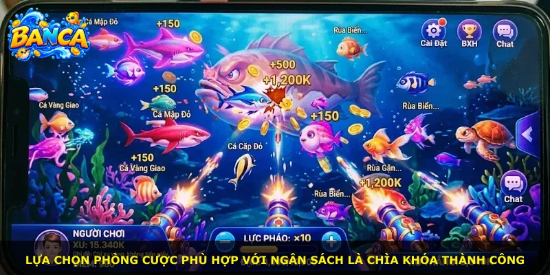 Lựa chọn phòng cược phù hợp với ngân sách là chìa khóa thành công