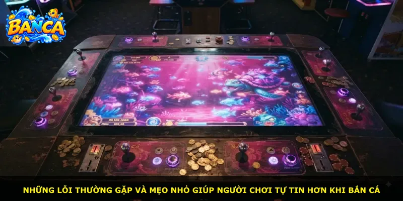 Những lỗi thường gặp và mẹo nhỏ giúp người chơi tự tin hơn khi bắn cá