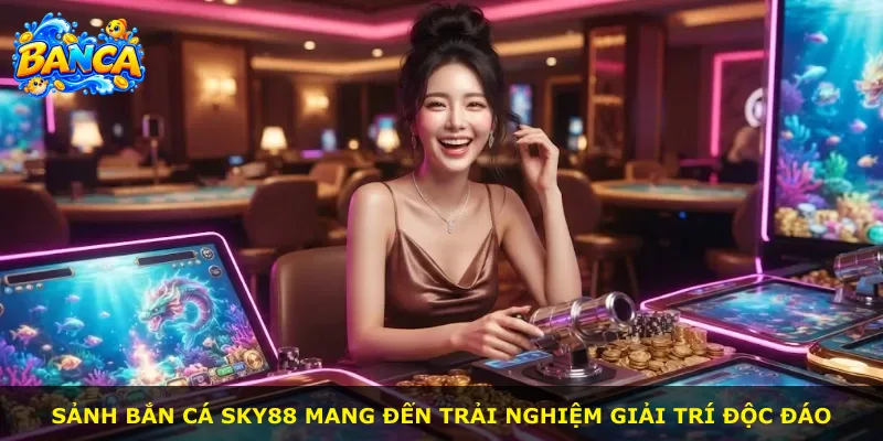 Sảnh Bắn Cá Sky88 mang đến trải nghiệm giải trí độc đáo