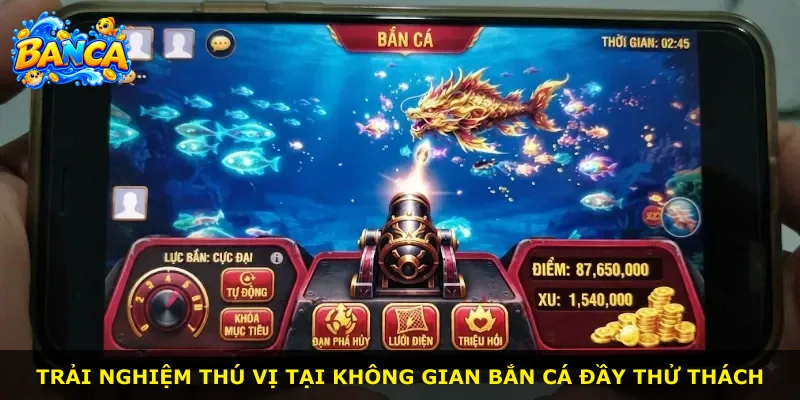 Trải nghiệm thú vị tại không gian bắn cá đầy thử thách