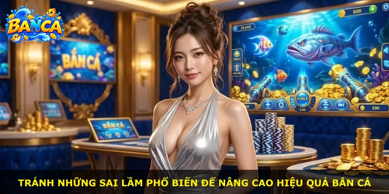 Tránh những sai lầm phổ biến để nâng cao hiệu quả bắn cá
